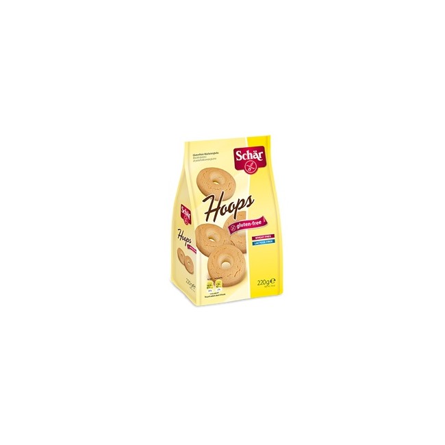 Schar Hoops Biscotti Senza Glutine 220g Schar Hoops Biscotti Senza Glutine 220g