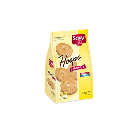 Schar Hoops Biscotti Senza Glutine 220g Schar Hoops Biscotti Senza Glutine 220g