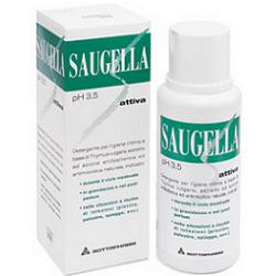 Rottapharm Saugella Attiva pH 3.5 Detergente Intimo Linea Verde 250ml