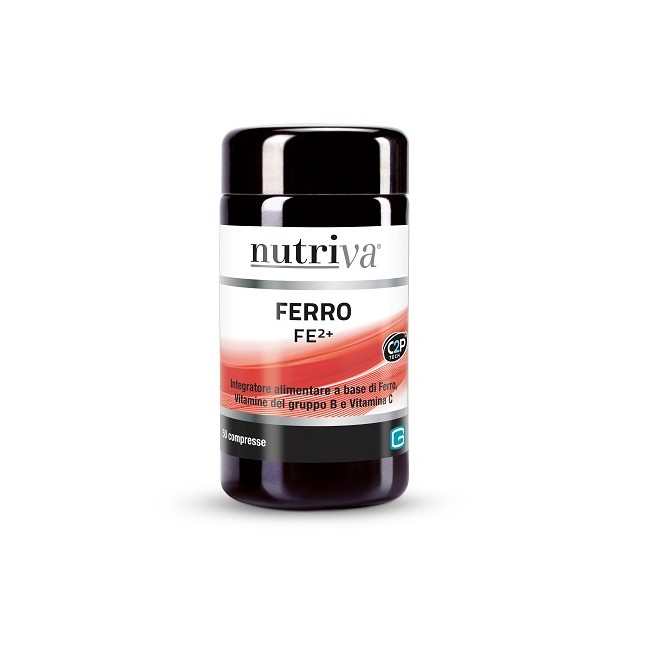 Cabassi E Giuriati Nutriva Ferro Integratore Alimentare 50 Compresse Cabassi E Giuriati Nutriva Ferro Integratore Alimentare 50 Compresse