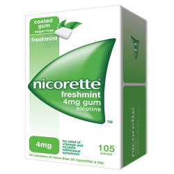 Nicorette 4mg Menta 105 Gomme Da Masticare