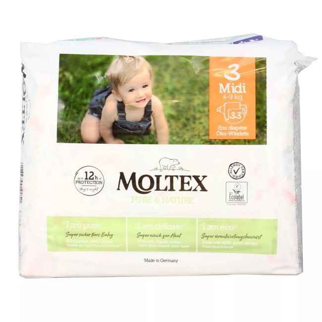 Moltex Pannolini Taglia 3 Midi 4-9kg 34 Pezzi Moltex Pannolini Taglia 3 Midi 4-9kg 34 Pezzi