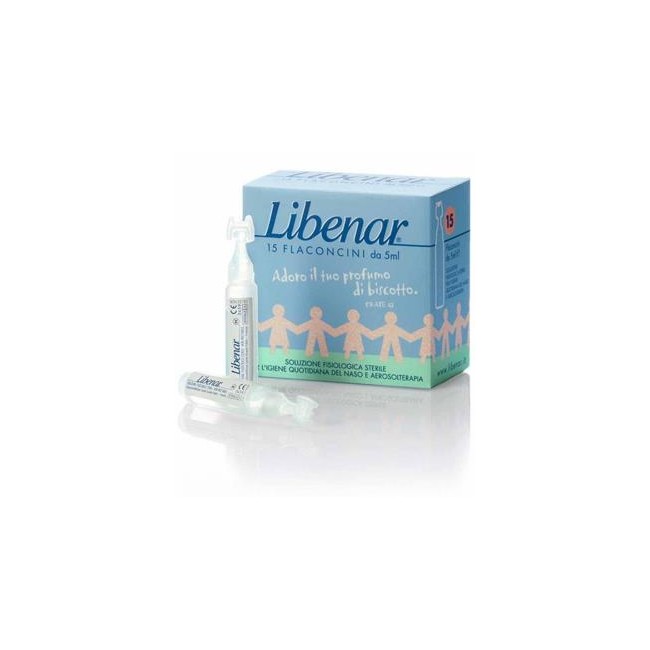 Libenar Soluzione Fisiologica Confezione Da 15 Flaconcini da 5ml Libenar Soluzione Fisiologica Confezione Da 15 Flaconcini da 5ml