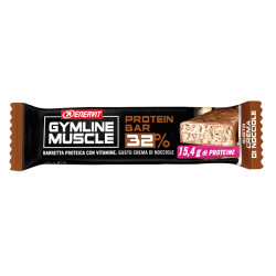 Enervit Gymline Muscle Protein Bar 30% Gusto Crema Di Nocciole Senza Glutine 1 Barretta 48g