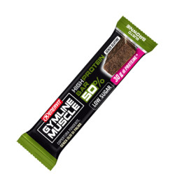 Enervit Gymline Muscle High Protein Bar 50% Gusto Brownie Barretta Proteica 60g