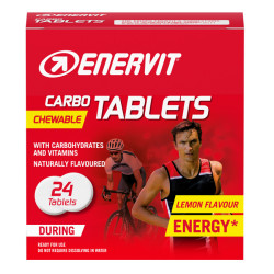 Enervit GT Sport Limone Integratore Alimentare 24 Tavolette Masticabili