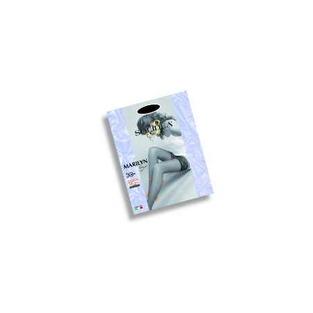 MARILYN 30 SHEER CALZA AUTOREGGENTE GLACE' 4L