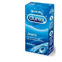 Durex Linea Classic Jeans Vestibilità Easy On Confezione con 6 Profilattici Durex Linea Classic Jeans Vestibilità Easy On Confezione con 6 Profilattici