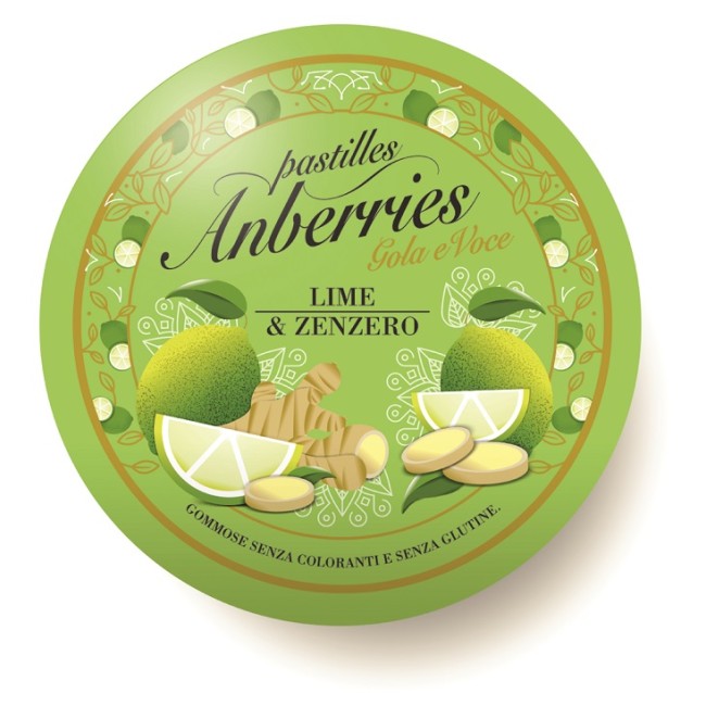 ANBERRIES LIME & ZENZERO 55 G ANBERRIES LIME & ZENZERO 55 G