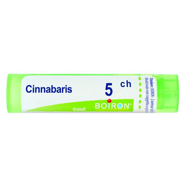 Boiron CINNABARIS 5 CH GRANULI Boiron CINNABARIS 5 CH GRANULI