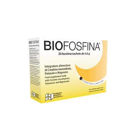 BIOFOSFINA 20 BUSTINE DA 5 G GUSTO LIMONE BIOFOSFINA 20 BUSTINE DA 5 G GUSTO LIMONE