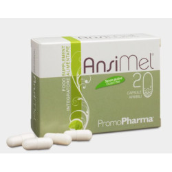 Confezione da 40 capsule di Ansimel integratore per il rilassamento ed il tono dell'umore.