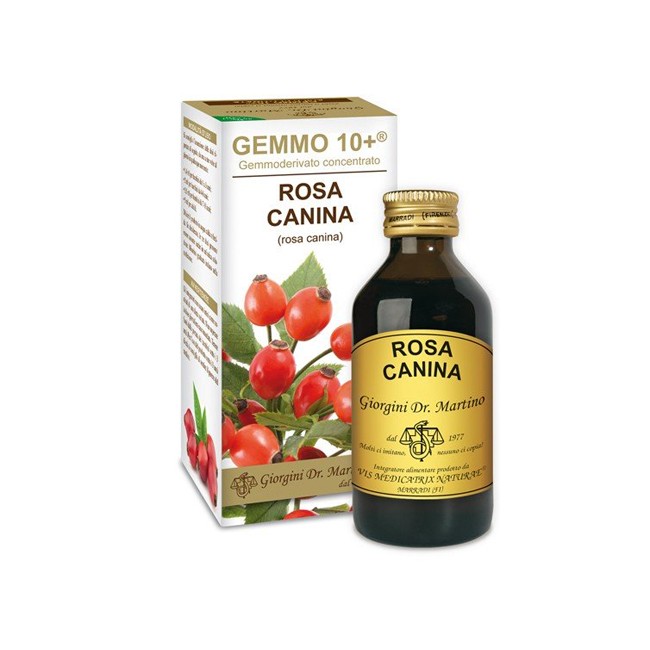 GEMMO 10+ ROSA CANINA LIQUIDO ANALCOLICO 100 ML GEMMO 10+ ROSA CANINA LIQUIDO ANALCOLICO 100 ML