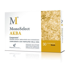 Confezione da 30 compresse di Monoselect AKBA integratore per il benessere articolare.