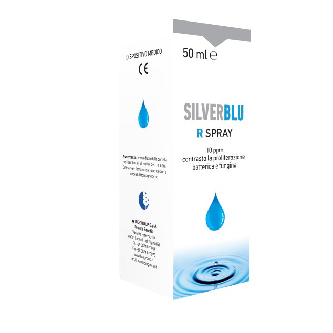 SILVER BLU R SPRAY NASALE 50 ML SILVER BLU R SPRAY NASALE 50 ML