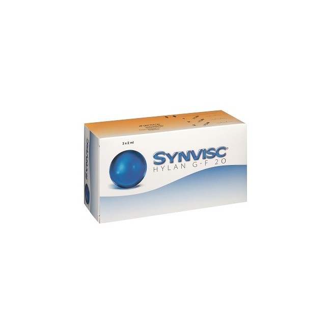 SIRINGA INTRA-ARTICOLARE SYNVISC ACIDO IALURONICO 2 ML 3 PEZZI SIRINGA INTRA-ARTICOLARE SYNVISC ACIDO IALURONICO 2 ML 3 PEZZI