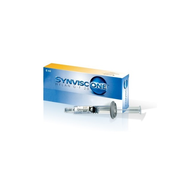 SIRINGA INTRA-ARTICOLARE SYNVISC ONE ACIDO IALURONICO 6 ML SIRINGA INTRA-ARTICOLARE SYNVISC ONE ACIDO IALURONICO 6 ML