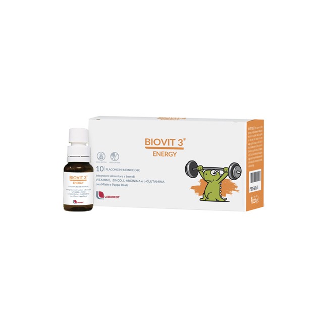 BIOVIT 3 ENERGY 10 FLACONCINI 10 ML BIOVIT 3 ENERGY 10 FLACONCINI 10 ML