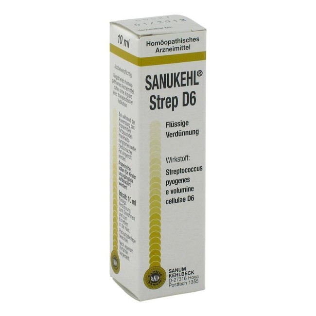 SANUKEHL STREP D6 GOCCE 10 ML SANUKEHL STREP D6 GOCCE 10 ML