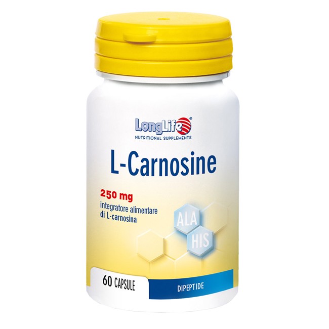LONGLIFE L-CARNOSINE 60 CAPSULE LONGLIFE L-CARNOSINE 60 CAPSULE