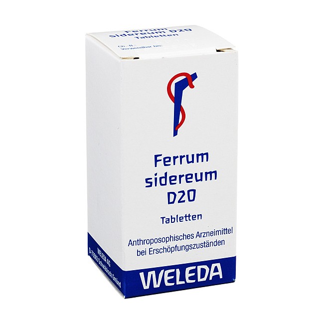 Weleda Ferrum siderum D20 80 compresse Weleda Ferrum siderum D20 80 compresse