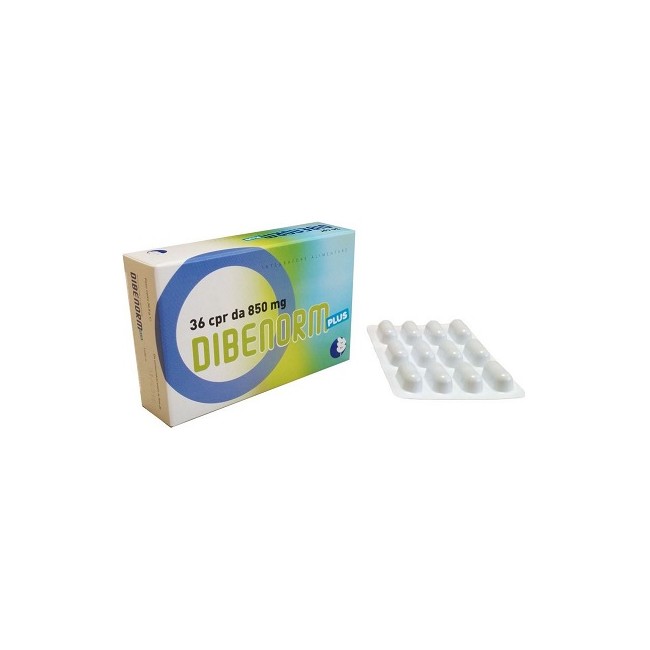 DIBENORM PLUS 36 COMPRESSE 850 MG DIBENORM PLUS 36 COMPRESSE 850 MG