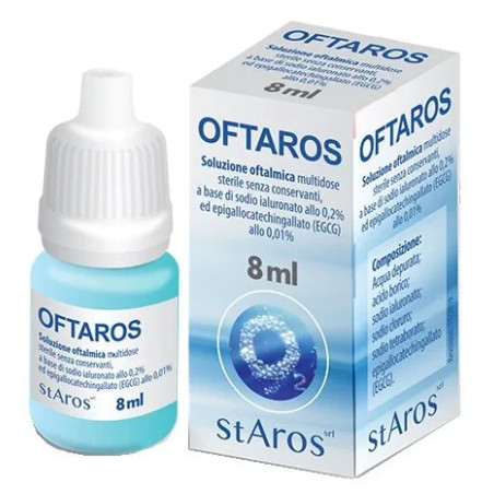 OFTAROS SOLUZIONE OFTALMICA 8 ML OFTAROS SOLUZIONE OFTALMICA 8 ML