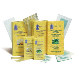 SILIUM STRISCE DEPILATORIE CORPO TESSUTO NON TESSUTO ALOE
