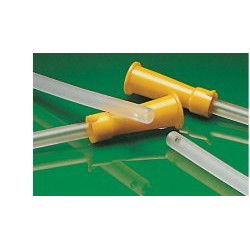 CATETERE ASPIRAZIONE TRACHEALE MULLY CH 8 LUNGHEZZA 53 CM IN PVC FORO TERMINALE E DUE FORI LATERALI