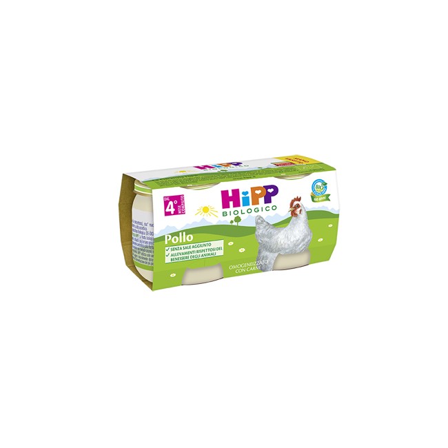HIPP BIO HIPP BIO OMOGENEIZZATO POLLO 2X80 G HIPP BIO HIPP BIO OMOGENEIZZATO POLLO 2X80 G