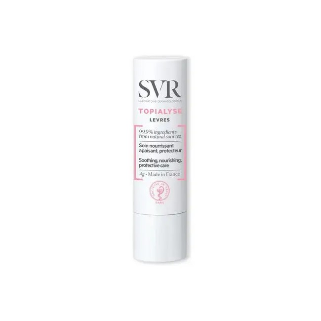 SVR TOPIALYSE STICK LEVRES VEGETAL 4 G NUOVA FORMULA SVR TOPIALYSE STICK LEVRES VEGETAL 4 G NUOVA FORMULA