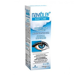 NAVIBLEF DAILY CARE SCHIUMA PER RIMOZIONE SECREZIONI OCULARI DA PALPEBRE E CIGLIA 50 ML