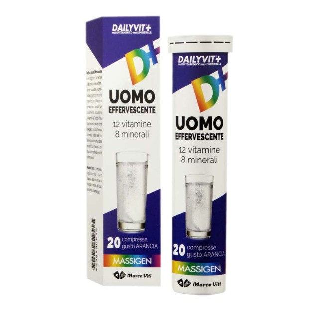 MASSIGEN DAILYVIT UOMO EFFERVESCENTE 20 COMPRESSE MASSIGEN DAILYVIT UOMO EFFERVESCENTE 20 COMPRESSE