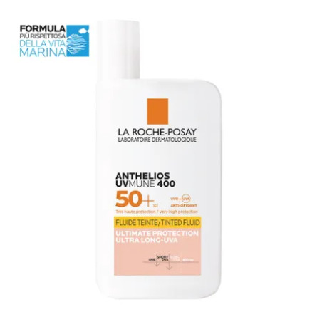 LA ROCHE POSAY ANTHELIOS UVMUNE FLUIDO INVISIBILE SPF50+ COLORATO 50 ML LA ROCHE POSAY ANTHELIOS UVMUNE FLUIDO INVISIBILE SPF50+ COLORATO 50 ML