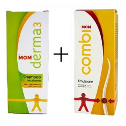 Mom Derma3 Shampoo 250 ml + mom combi emulsione 100 ml