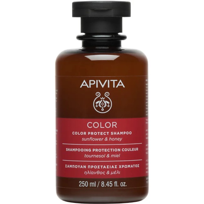 APIVITA COLOR PROTECT SHAMPOO SUNFLOWER E HONEY 250 ML APIVITA COLOR PROTECT SHAMPOO SUNFLOWER E HONEY 250 ML