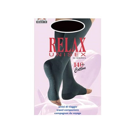 RELAX UNISEX 140 GAMBALETTO COTTON PUNTA APERTA NATUR 3 L