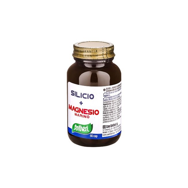 SILICIO + MAGNESIO MARINO 60 CAPSULE 28 G SILICIO + MAGNESIO MARINO 60 CAPSULE 28 G