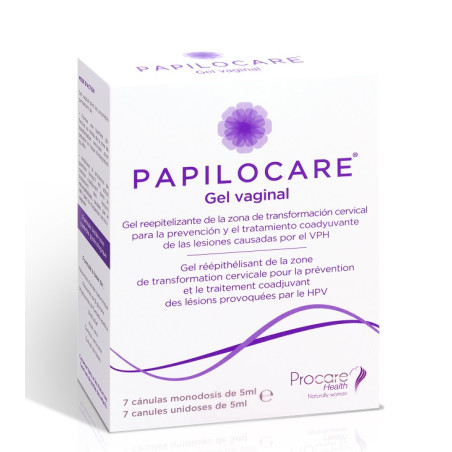 PAPILOCARE GEL VAGINALE 7 CANNULE MONODOSE X 5 ML PAPILOCARE GEL VAGINALE 7 CANNULE MONODOSE X 5 ML