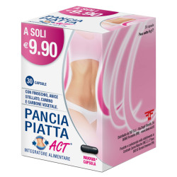 F&F Srl Act Pancia piatta 30 capsule 300mg