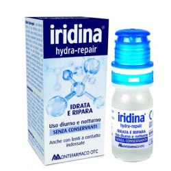 Flacone multidose da 10 Ml di Iridina Hydra Repair gocce oculari idratanti