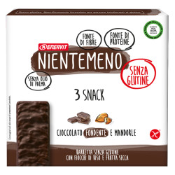 NIENTEMENO BAR FONDENTE MANDORLE 3 X 33 G