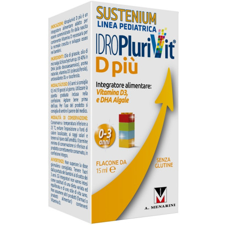 IDROPLURIVIT D+ SUSTENIUM 15 ML IDROPLURIVIT D+ SUSTENIUM 15 ML