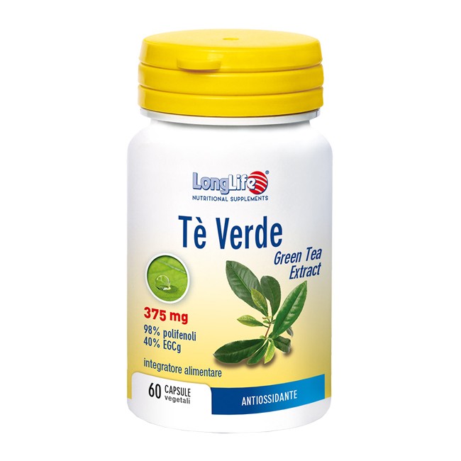 LONGLIFE TE' VERDE 60 CAPSULE VEGETALI LONGLIFE TE' VERDE 60 CAPSULE VEGETALI