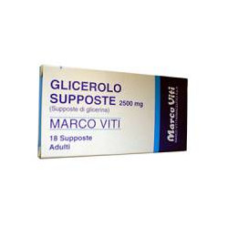 GLICEROLO MARCO VITI ADULTI 18 SUPP 2250 MG