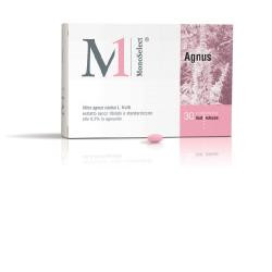 Confezione da 30 compresse di Monoselect Agnus integratore per i disturbi del ciclo mestruale.