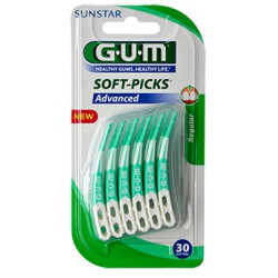GUM SOFTPICKS ADVANCE SCOVOLINO SMALL GOMMA 30 PEZZI