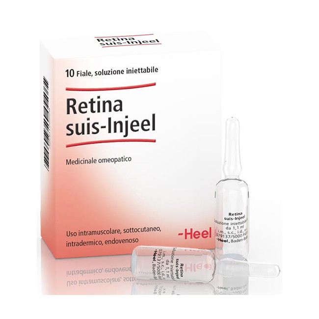 RETINA SUIS INJEEL 10 FIALE 1,1 ML HEEL RETINA SUIS INJEEL 10 FIALE 1,1 ML HEEL