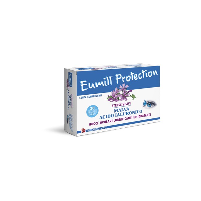 EUMILL PROTECTION GOCCE OCULARI 20 FLACONCINI MONODOSE 0,5 ML EUMILL PROTECTION GOCCE OCULARI 20 FLACONCINI MONODOSE 0,5 ML