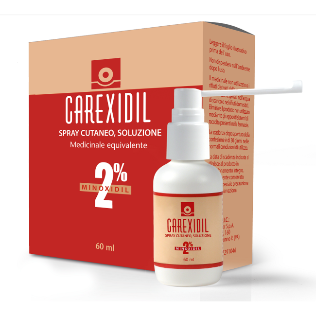CAREXIDIL*SOLUZ CUT 60ML 2% CAREXIDIL*SOLUZ CUT 60ML 2%
